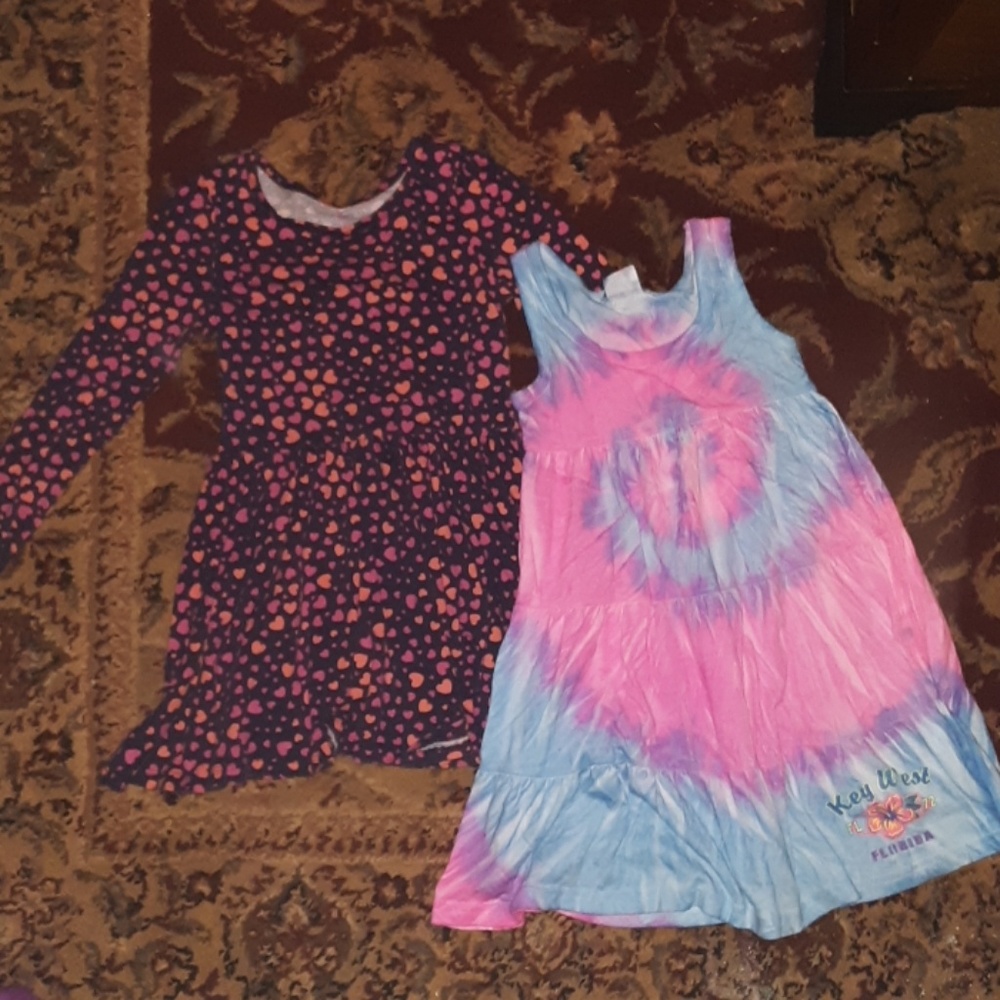 Bundle of 2 Little Girl Dresses